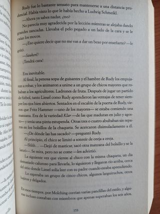 La ladrona de libros. Markus Zusak