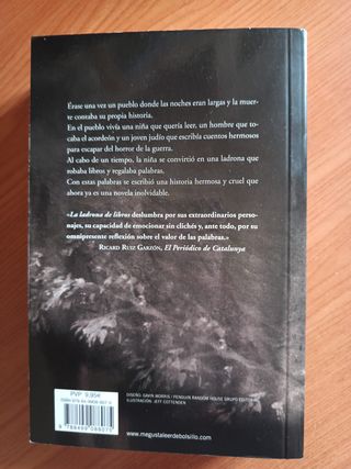 La ladrona de libros. Markus Zusak