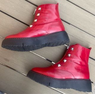 Botines Wonders Rojo T-37