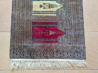 Tappeto persiano orientale vintage Bukhara