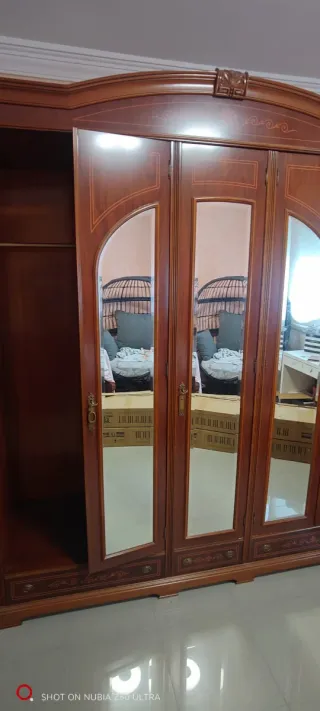 Armario 5 puertas vintage madera