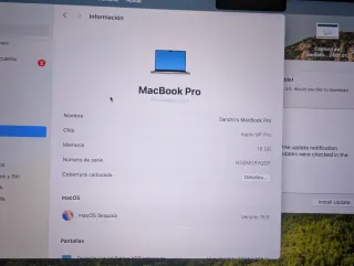 MacBook Pro M1 Pro 16GB RAM 1TB SSD