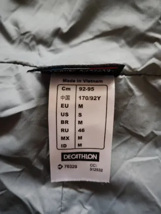 Abrigo acolchado niña talla M