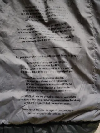 Abrigo acolchado niña talla M