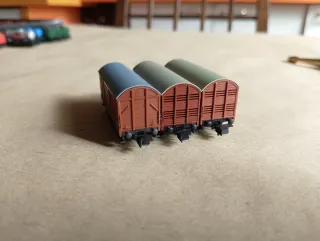 Lote 3 vagones TRIX