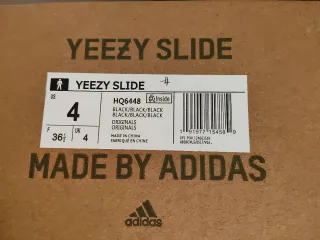 Chanclas Adidas Yeezy Slide Negras