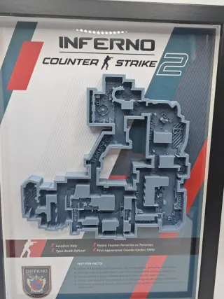 CSGO Cuadro mapa Inferno CS2