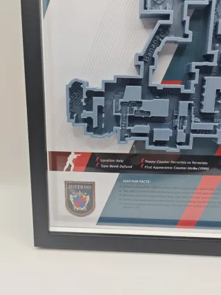 CSGO Cuadro mapa Inferno CS2