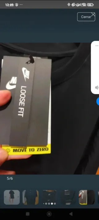 Vestido Nike Mujer Negro