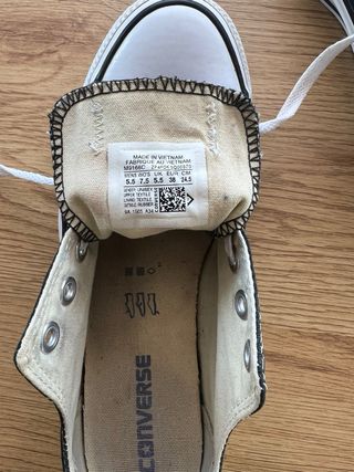 Zapatillas Converse Negras Talla 38