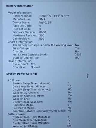 MacBook Pro 16 2019 i7 / 32GB RAM / 512GB SSD