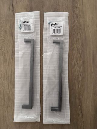 2 Tiradores Viefe 20 cm Acero Inoxidable