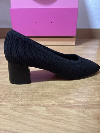 Zapatos MARYPAZ negros talla 37 poco tacón