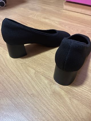 Zapatos MARYPAZ negros talla 37 poco tacón