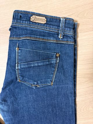 Vaqueros Stradivarius Mujer Azul