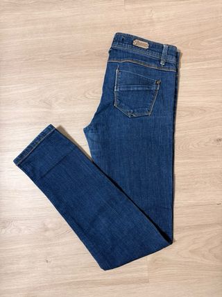 Vaqueros Stradivarius Mujer Azul