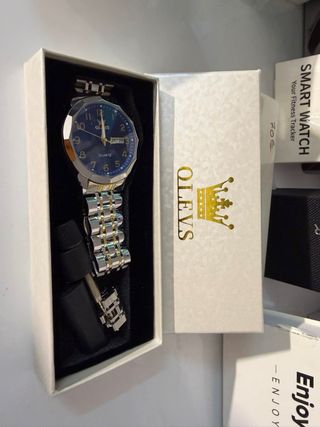 Reloj STECEi Smartwatch Negro/Dorado