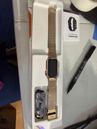 Reloj STECEi Smartwatch Negro/Dorado