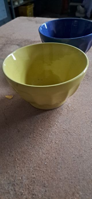 Tazas y cuencos de cerámica