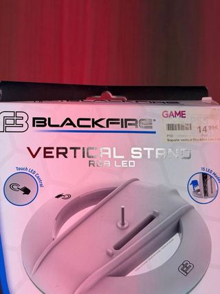 Soporte Vertical BLACKFIRE PS5 RGB LED