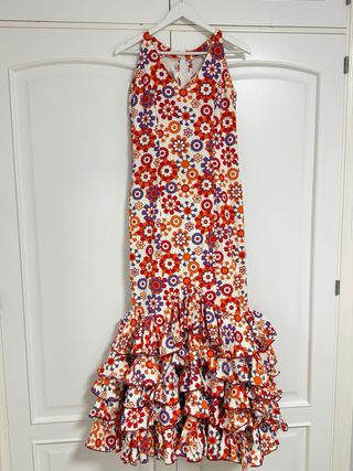 Vestido Estampado Floral  Elástico M/L