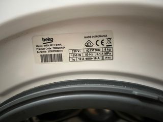 Lavadora Beko 6kg 1200rpm