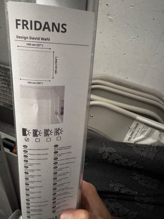 Estor FRIDANS Blanco 145x195cm
