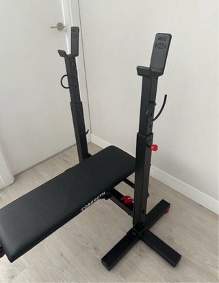 Banco de pesas ajustable Pres banca decathlon