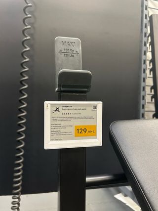 Banco de pesas ajustable Pres banca decathlon