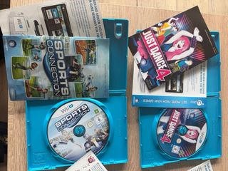 Lote 4 juegos Wii U