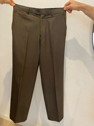 Conjunto de traje MAXON color taupe oscuro
