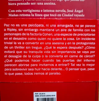 Novela Todos iremos al paraíso José Ángel Mañas