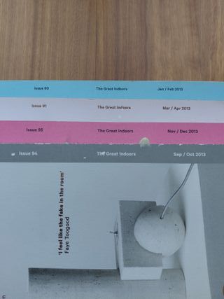 Lote 4 revistas Frame