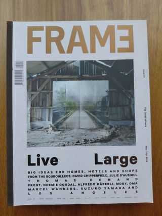 Lote 4 revistas Frame