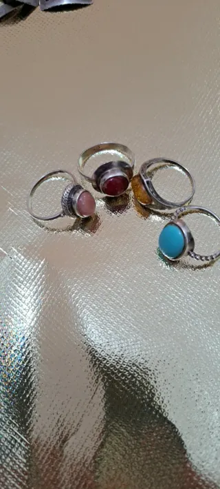 Joyería Plata, Ámbar, Nácar y Cristal.