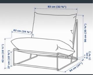 Butaca Havsten Ikea para exterior/interior