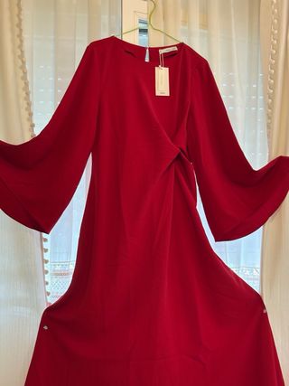 Vestido Mango Rojo Nuevo Temporada AGOTADÍSIMO