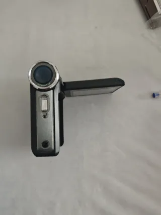 Cámara de vídeo Toshiba negra