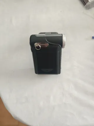 Cámara de vídeo Toshiba negra