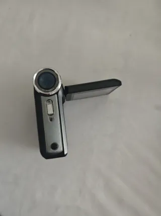 Cámara de vídeo Toshiba negra