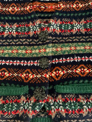 Chaleco Zara de punto multicolor Talla M