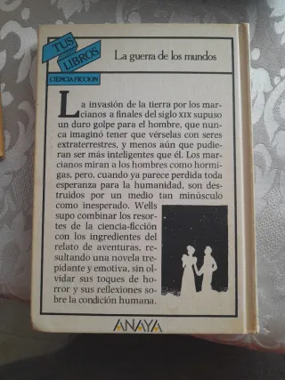 Libro  la guerra de los mundos