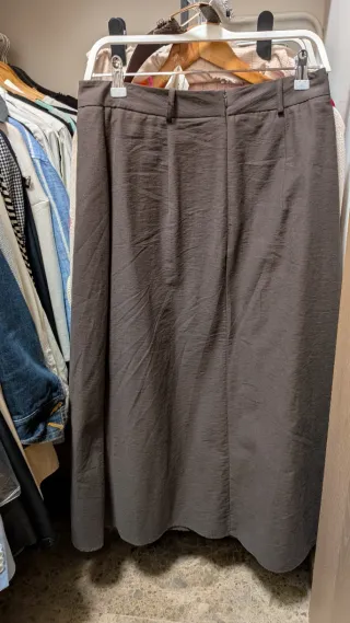 falda zara ref 1971/153/700 con cinturón Talla M