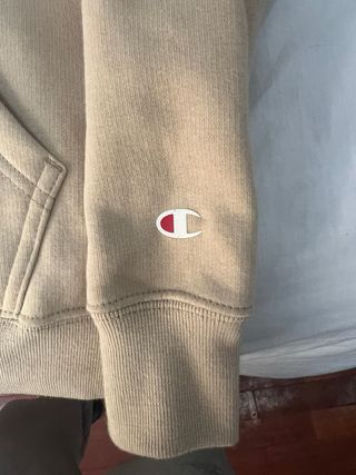 Sudadera Champion Beige