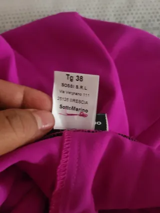 Pantaloni fuxia donna