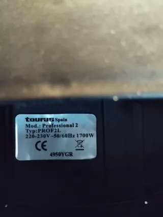Freidora Taurus 2L