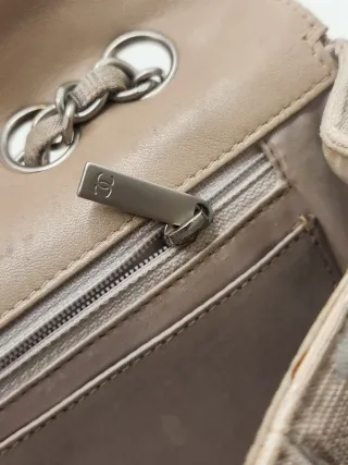 Borsa Chanel New Travel Line Flap Beige
