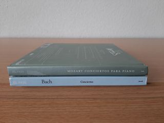 2 CDs Conciertos Mozart y Bach