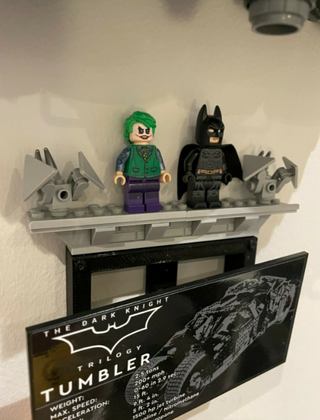 Soporte Pared Lego Batmovil Tumbler