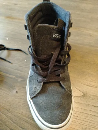 Scarponcini Vans camouflage grigio marrone